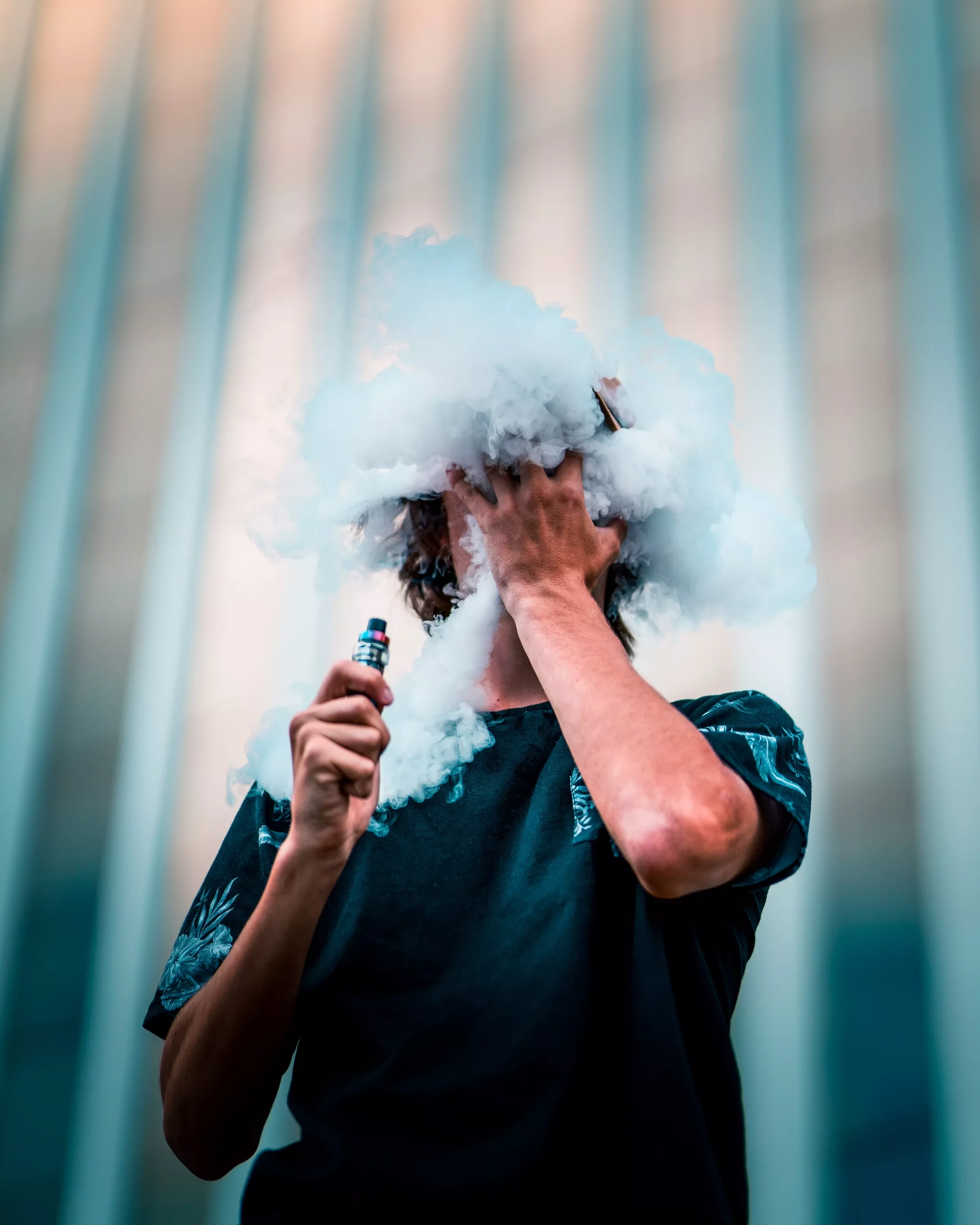 Engineering of disposable vapes in Australia showing internal components