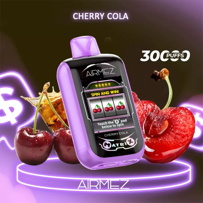 Airmez Matrix Pro 30000 Puffs Rechargeable Disposable Vapes