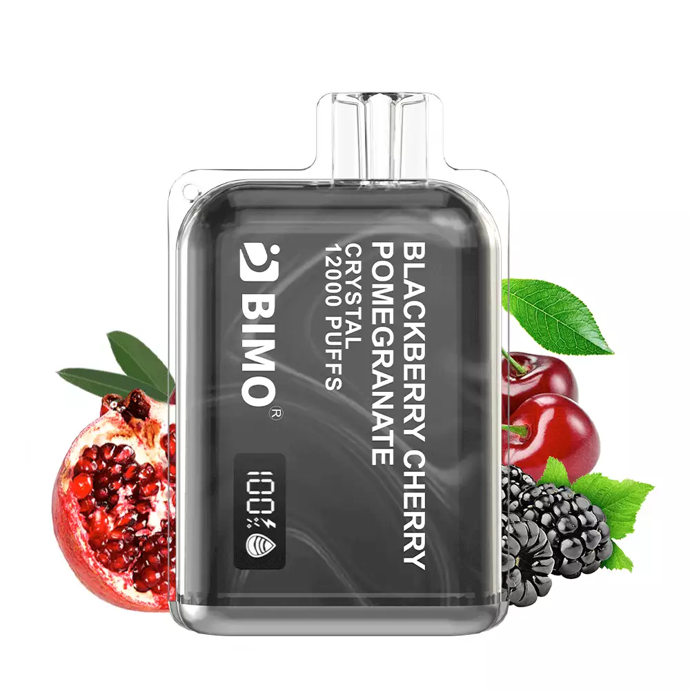 blackberry-cherry-pomegranate-1 BIMO CRYSTAL 12000 - Blackberry Cherry Pomegranate - Image 1