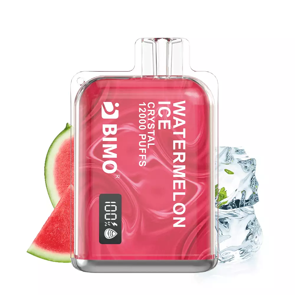 watermelon-ice-5 BIMO CRYSTAL 12000 - Watermelon Ice - Image 1