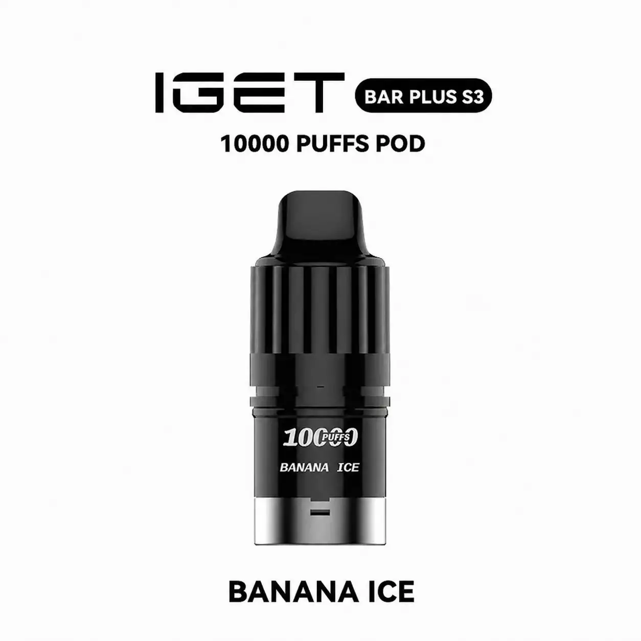 Banana Ice IGET BAR PLUS S3 POD IGET BAR PLUS S3 POD - Banana Ice - Image 1